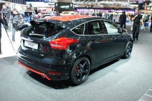 Red and Black Ford Focus mk3