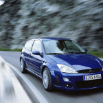 Ford Focus RS 2002 on the road