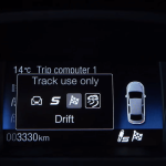 Ford Focus RS wszystkie dostępne tryby jazdy