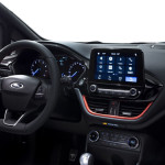 Interior of Ford Fiesta 2017