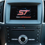 14-1 Ford Edge ST interior console